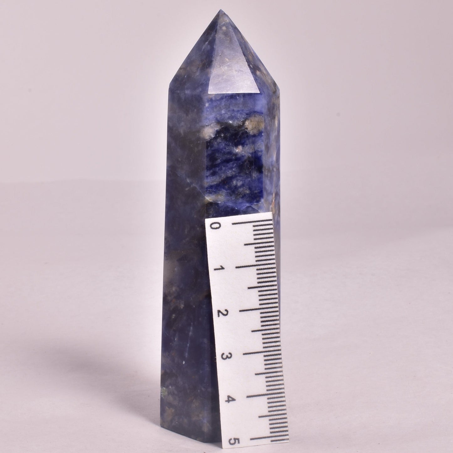 SODALITE CRYSTAL 6 SIDED POINT GENERATOR P184