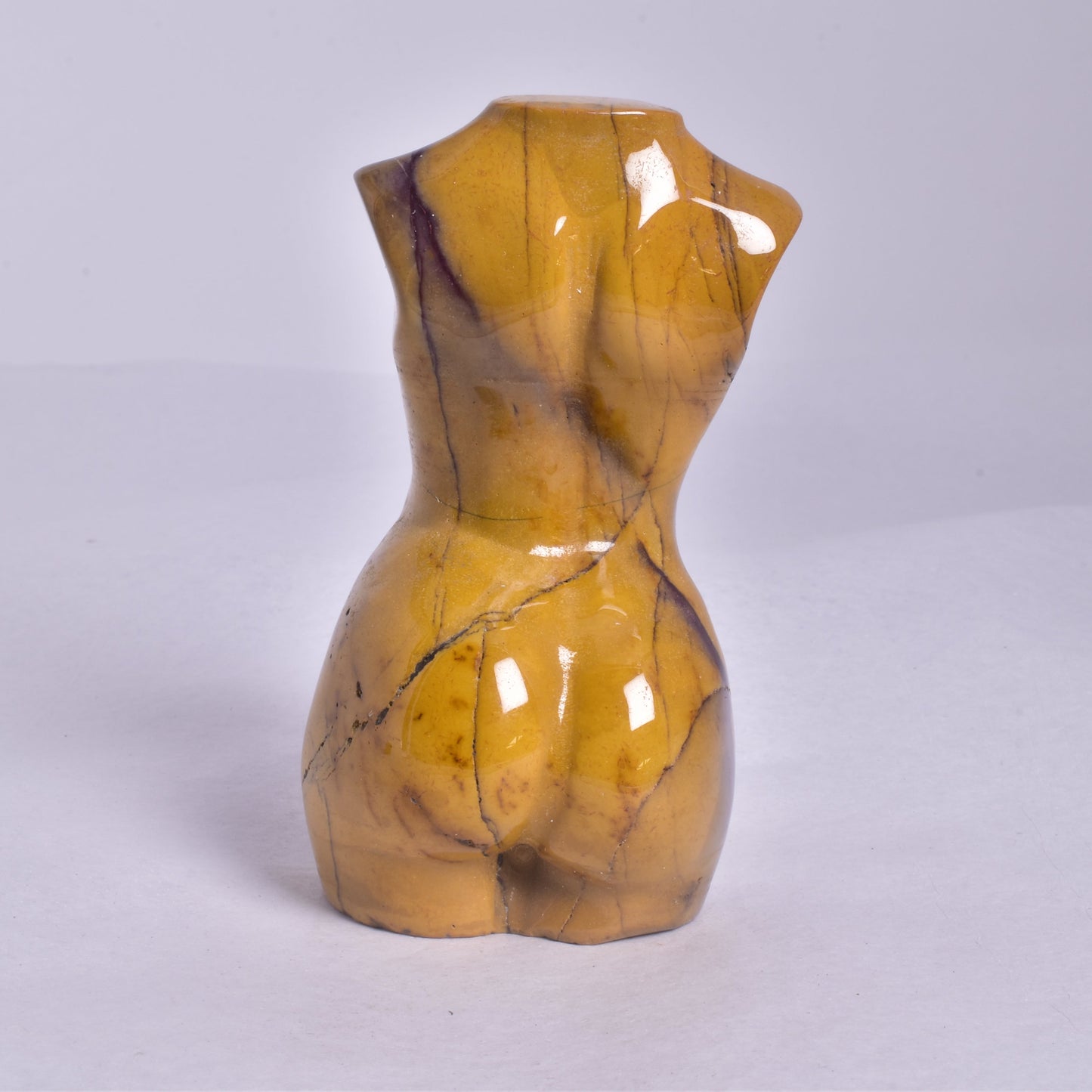 MOOKAITE FEMALE BODY FIGURE CARVING P343