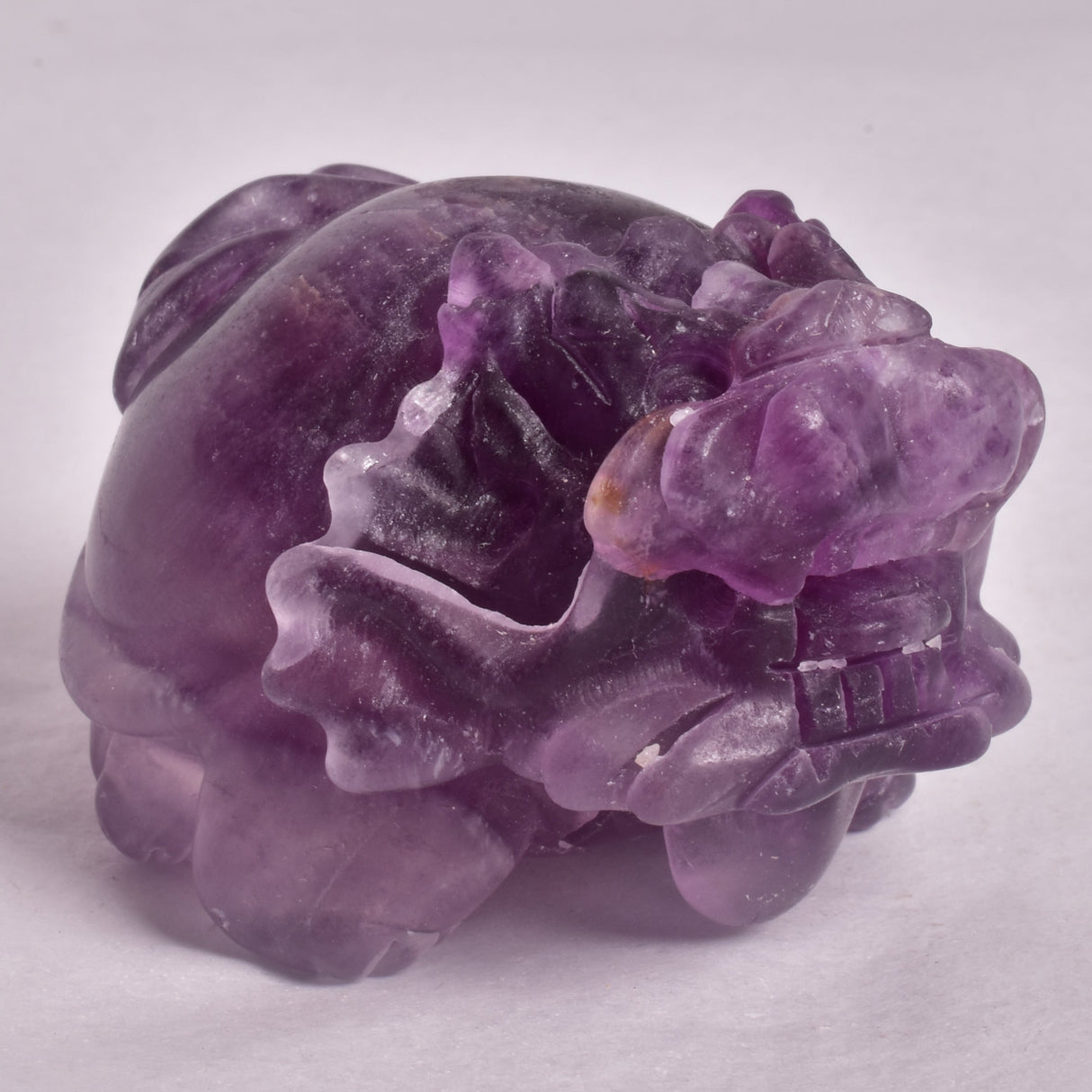 FLUORITE DRAGON TURTLE P540