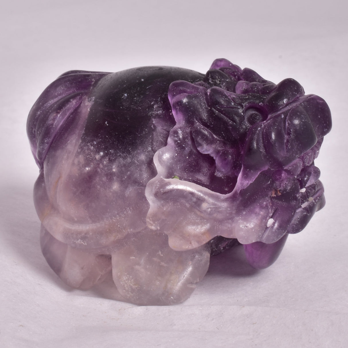 FLUORITE DRAGON TURTLE P581