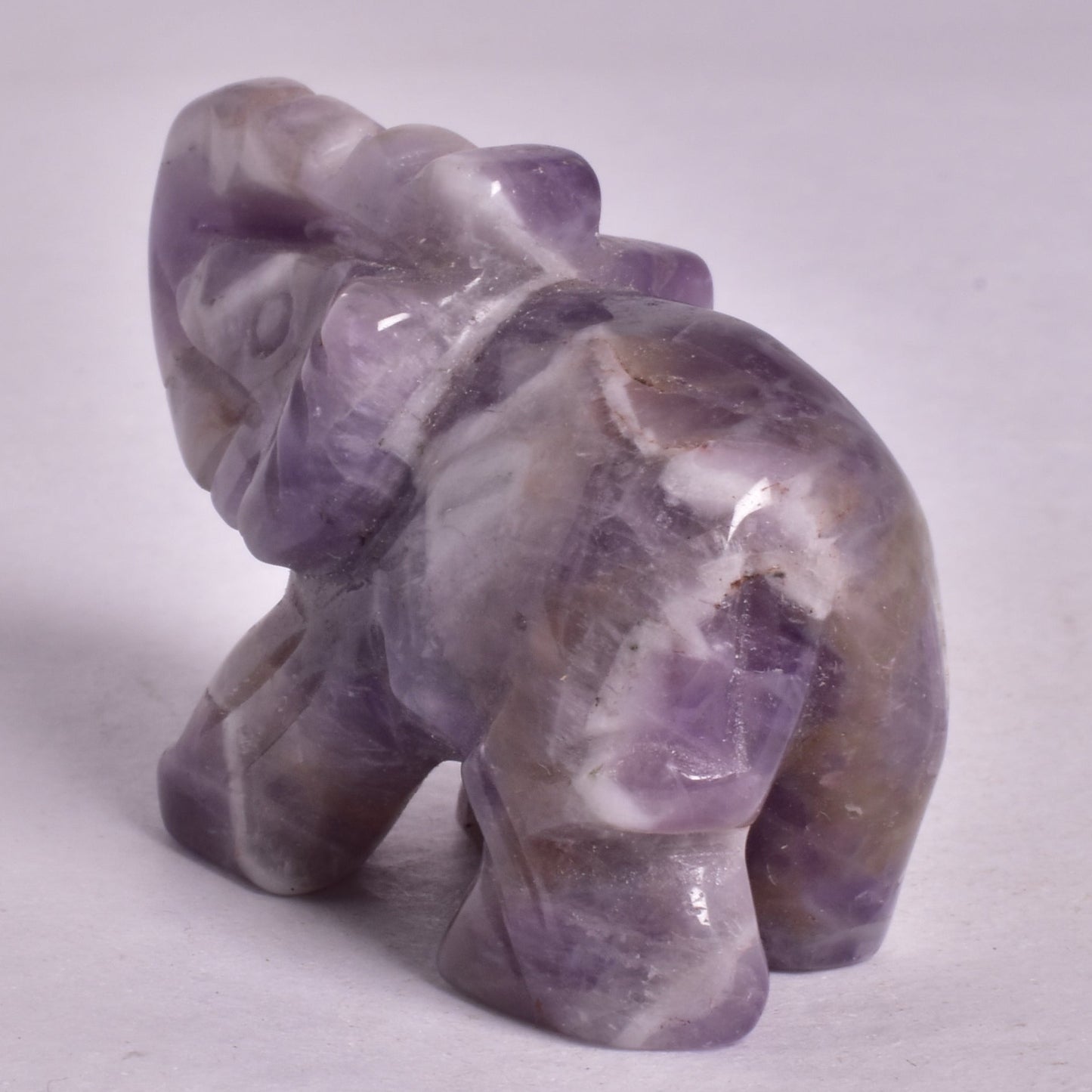 AMETHYST ELEPHANT CARVING P894