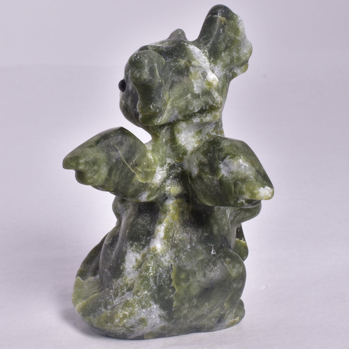 JADEITE BABY DRAGON CARVING P980