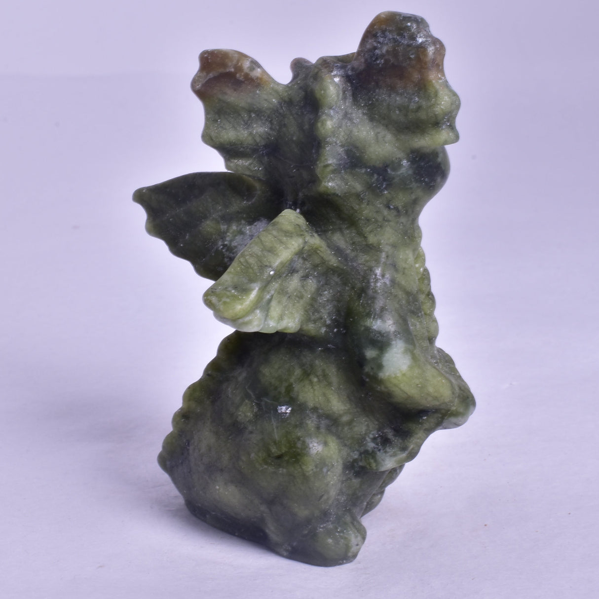 JADEITE BABY DRAGON CARVING P621