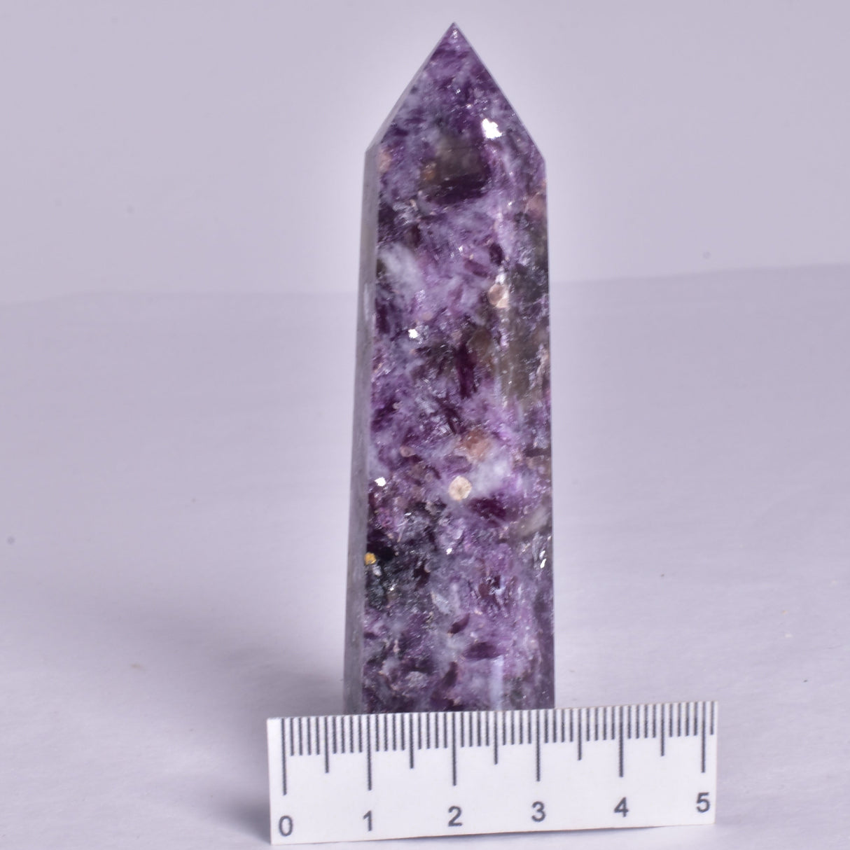 LEPIDOLITE POINT/GENERATOR P384