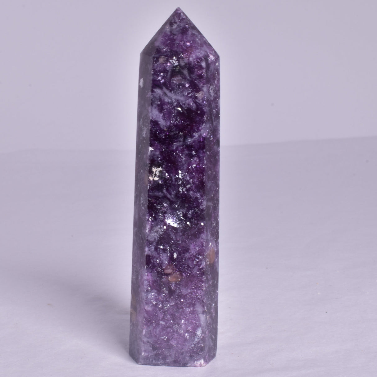 LEPIDOLITE POINT/GENERATOR P379