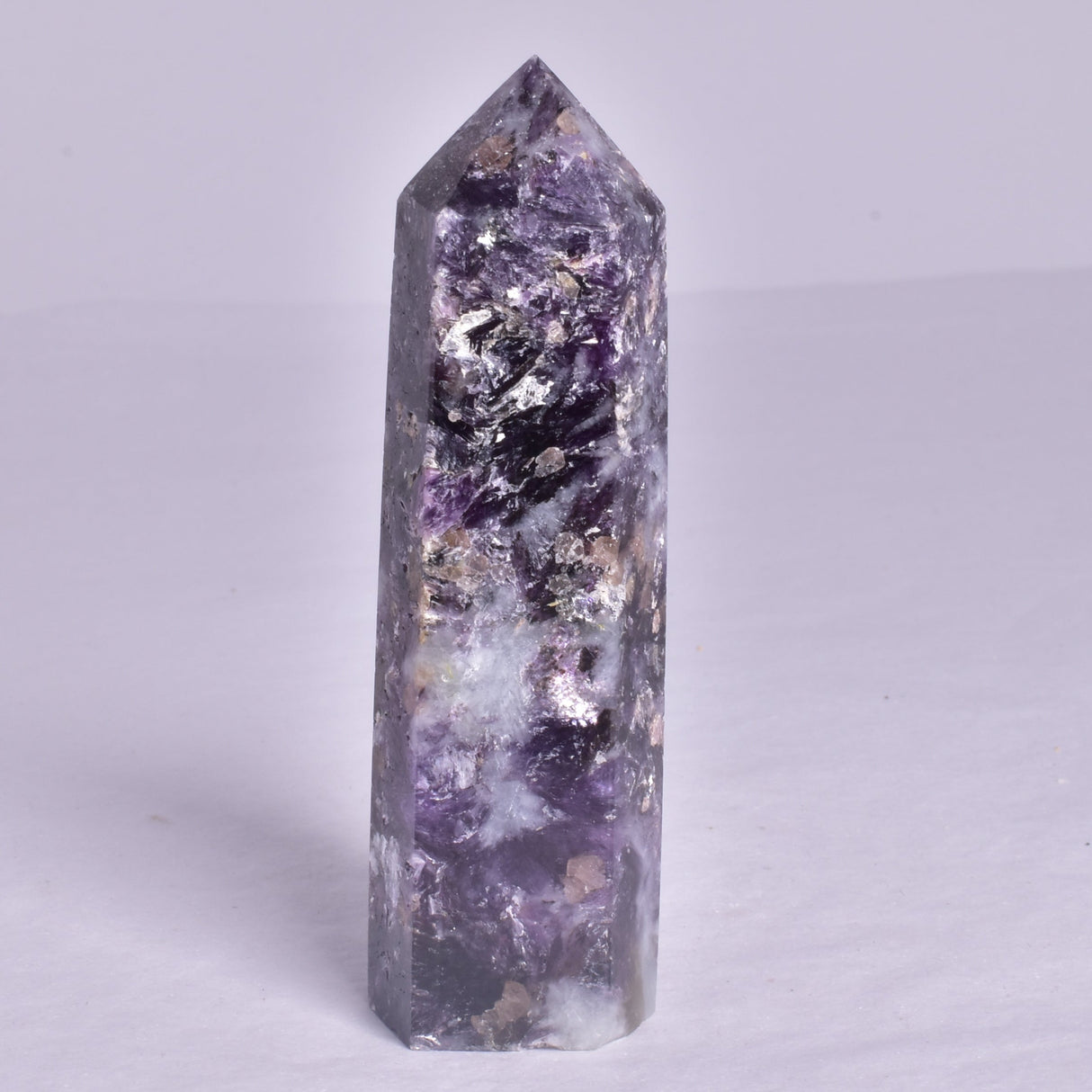 LEPIDOLITE POINT/GENERATOR P385
