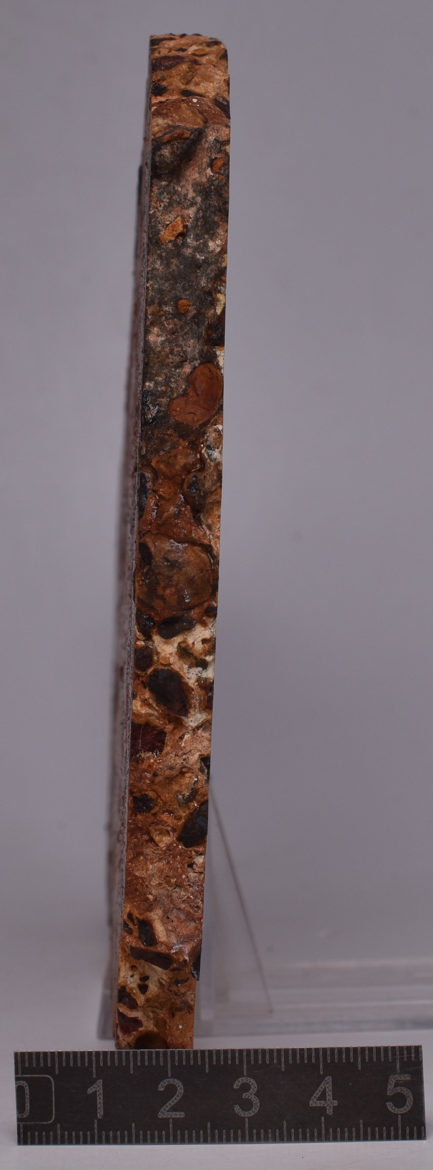 BAUXITE, Aluminium Hydroxide, Polished Slice, Kalgoorlie WA S194