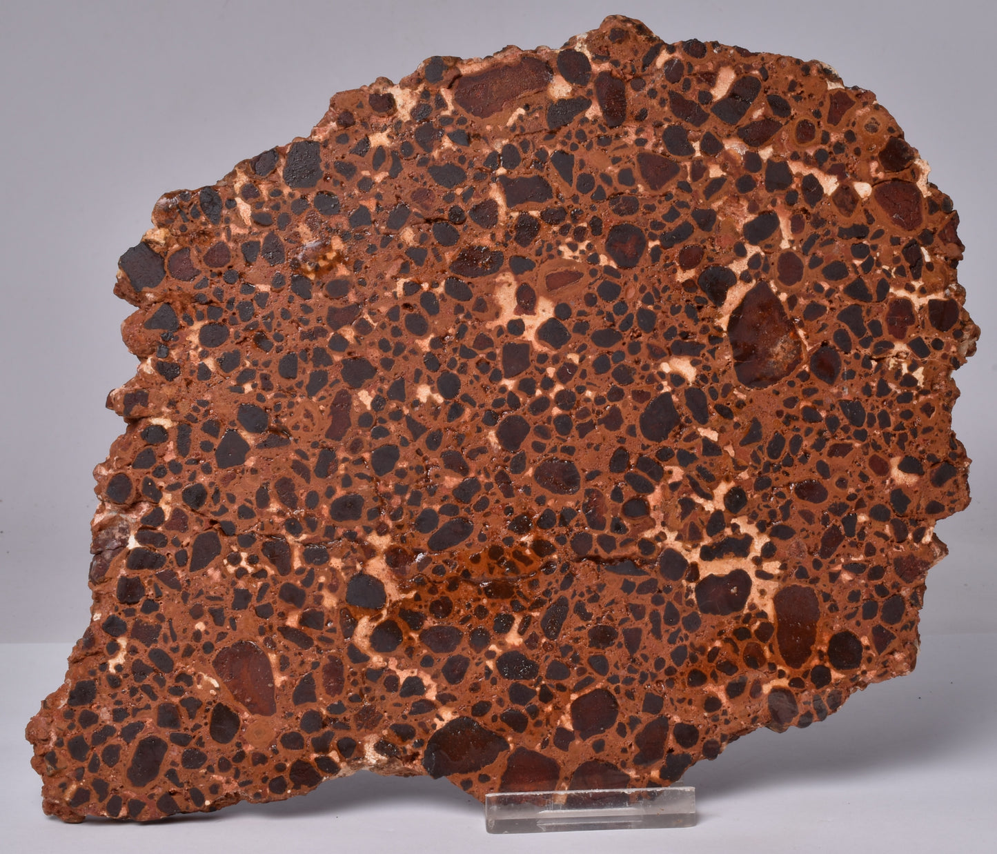 BAUXITE, Aluminium Hydroxide, Polished Slice, Australia S347