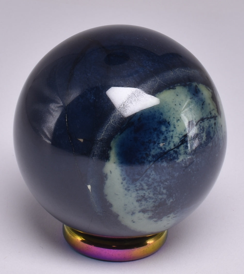 VIVIANITE POLISHED MINERAL SPHERE P626