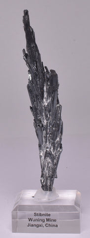 Stibnite Mineral, Wuning Mine, China P03