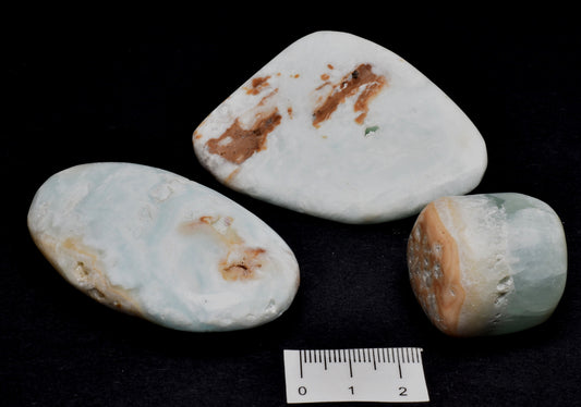 CARIBBEAN CALCITE CARVED SET P106