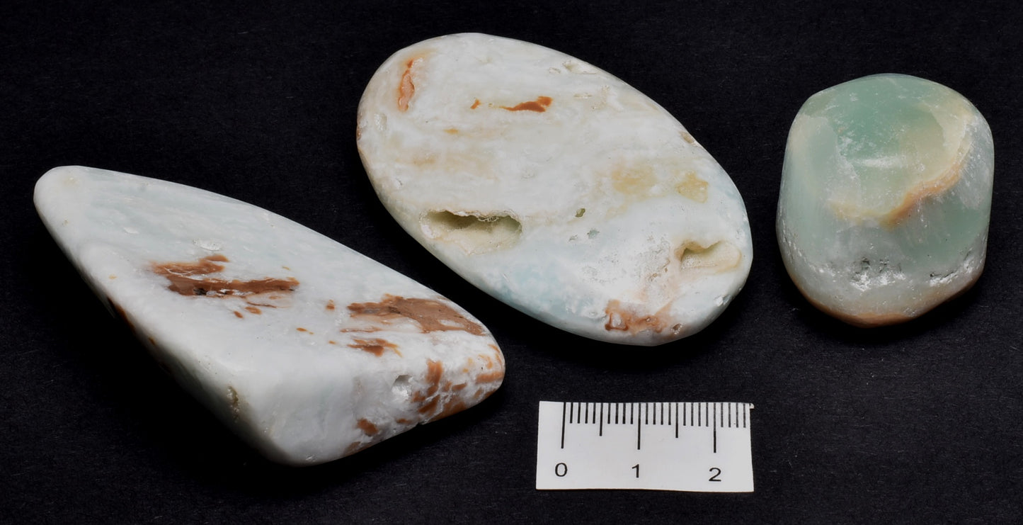 CARIBBEAN CALCITE CARVED SET P106