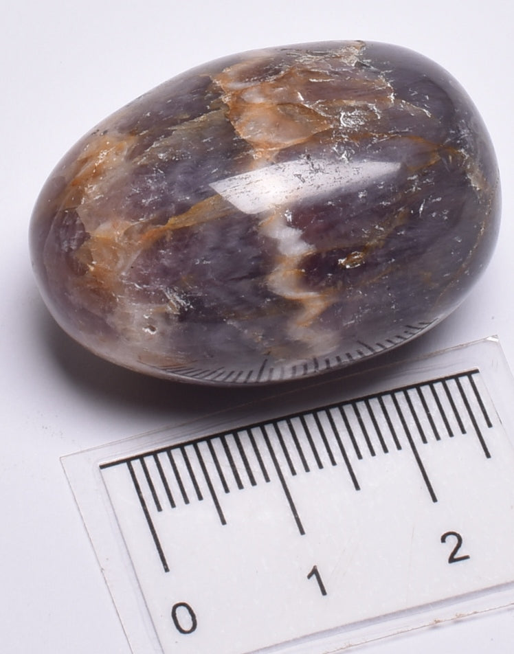 CHEVRON AMETHYST EGG TUMBLE P59