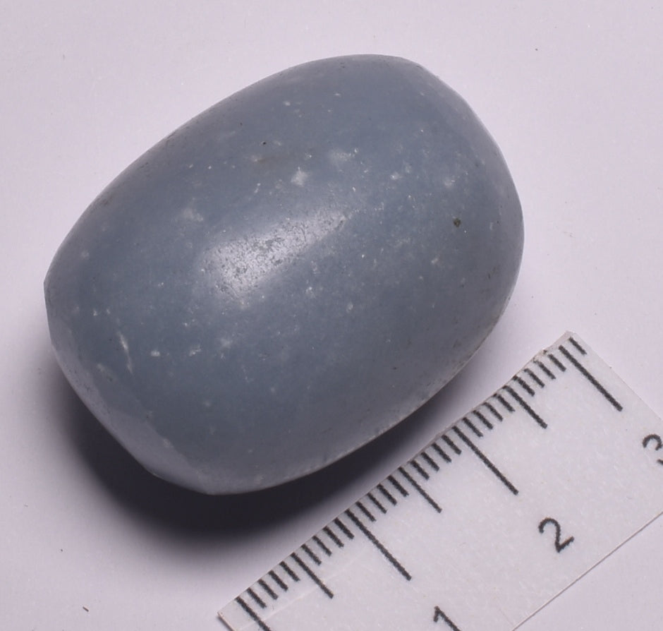 ANGELITE POLISHED CRYSTAL TUMBLE P957