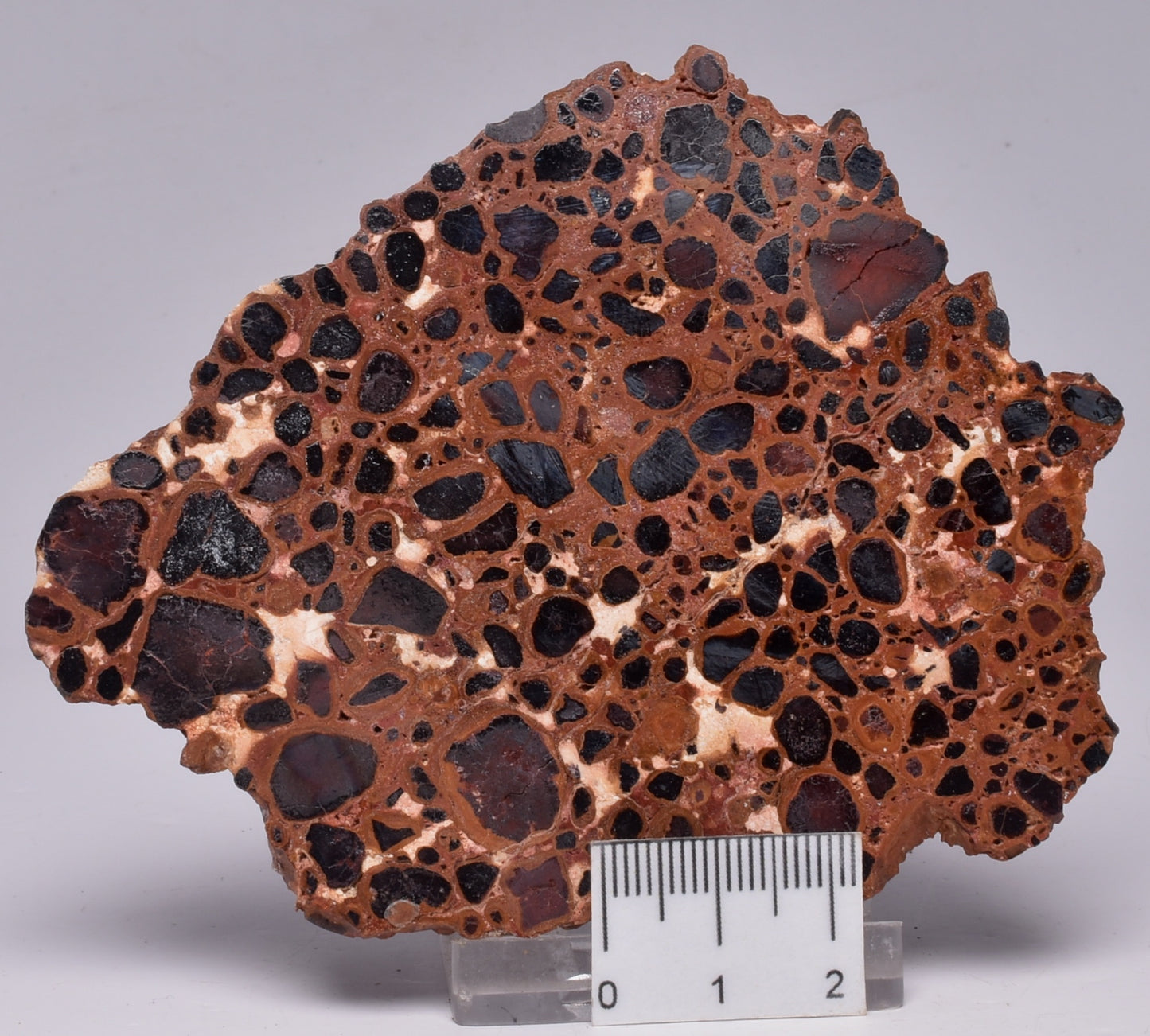 BAUXITE, Aluminium Hydroxide, Polished Slice, Australia S1020