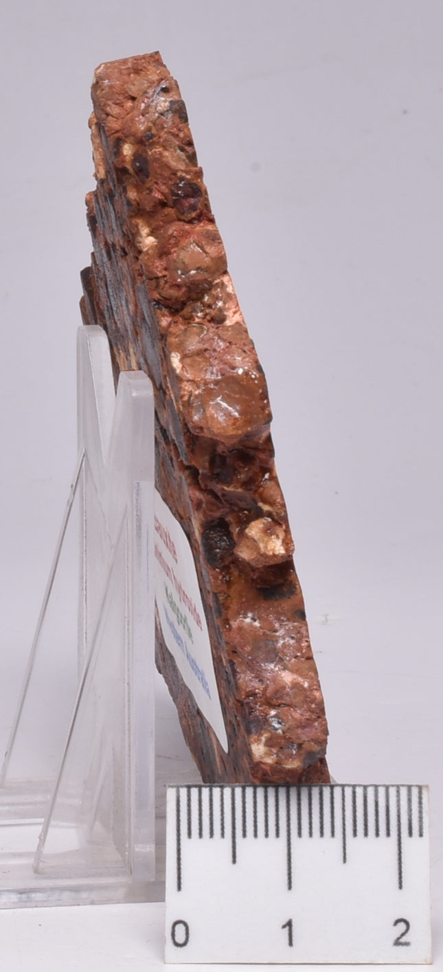 BAUXITE, Aluminium Hydroxide, Polished Slice, Australia S1020