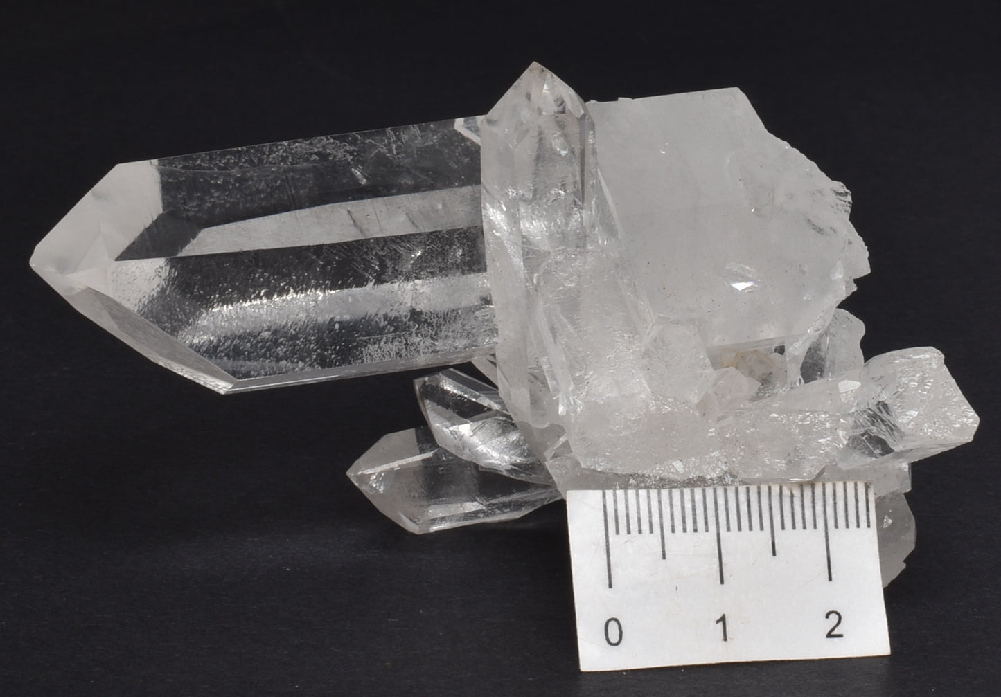CLEAR QUARTZ CLUSTER of POINTS P588