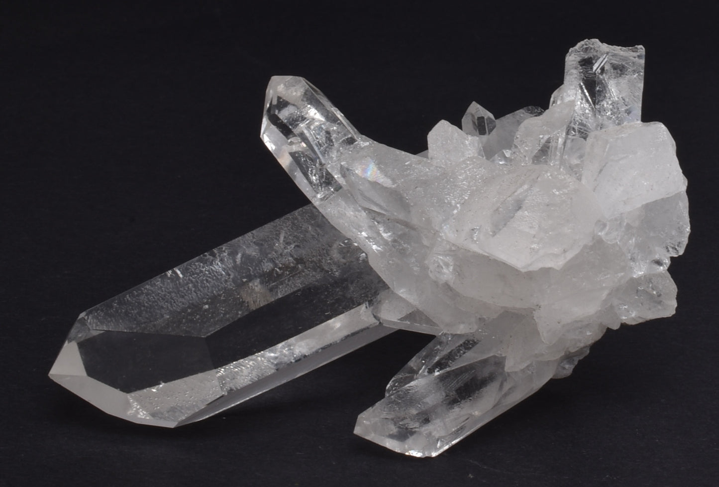 CLEAR QUARTZ CLUSTER of POINTS P588