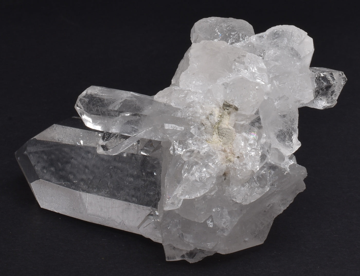 CLEAR QUARTZ CLUSTER of POINTS P588