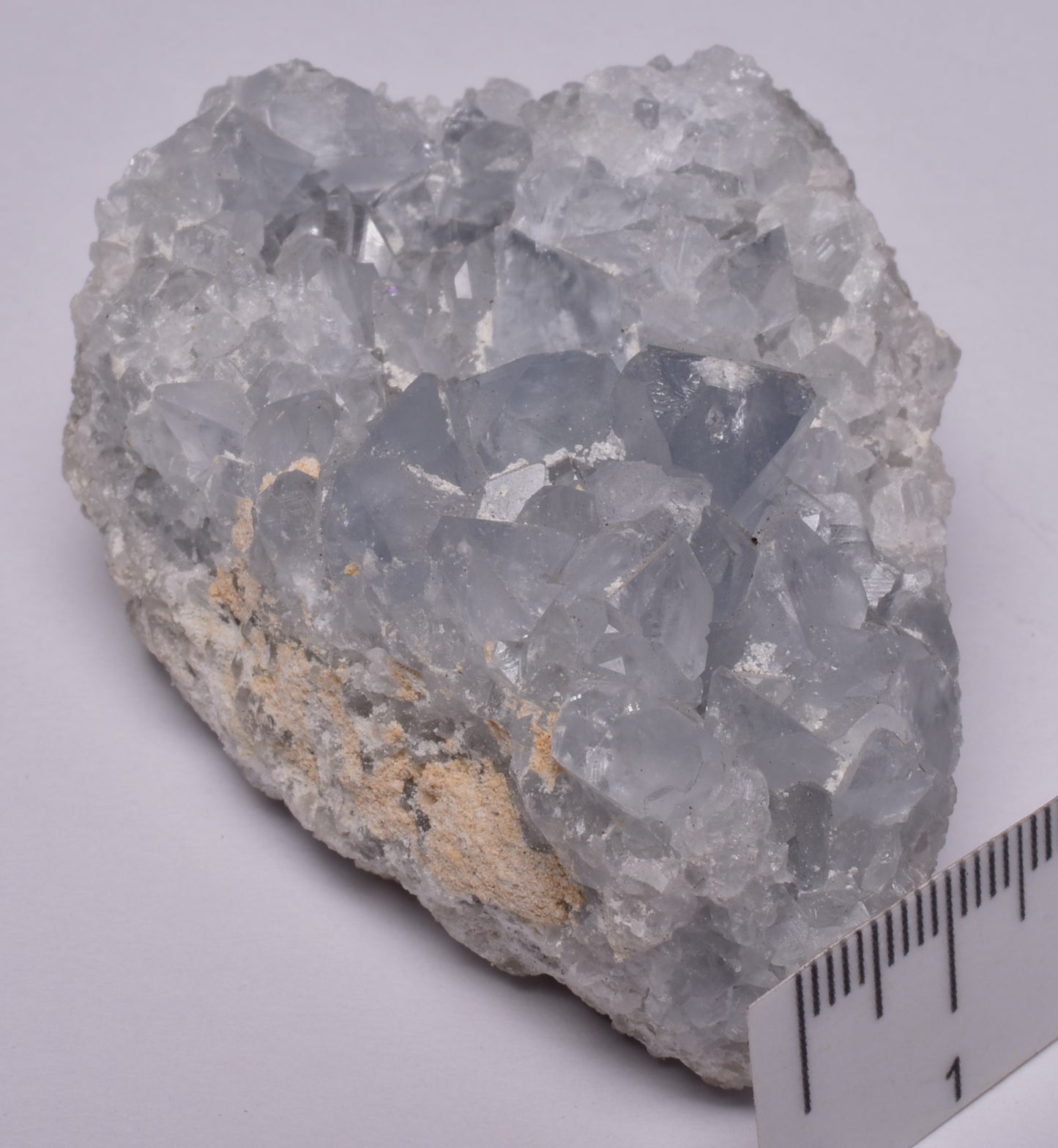 CELESTITE CRYSTAL CLUSTER, Madagascar, 112 grams P441
