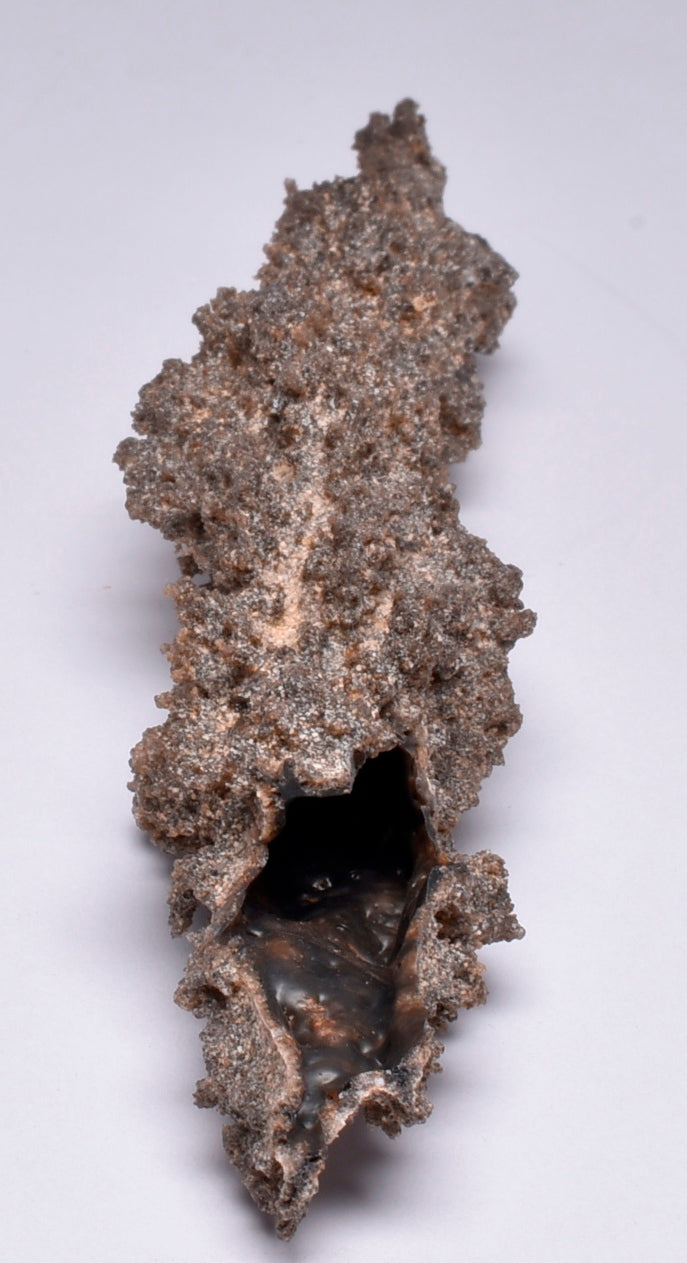 FULGURITE LIGHTNING STRIKE GLASS MOROCCO MT12
