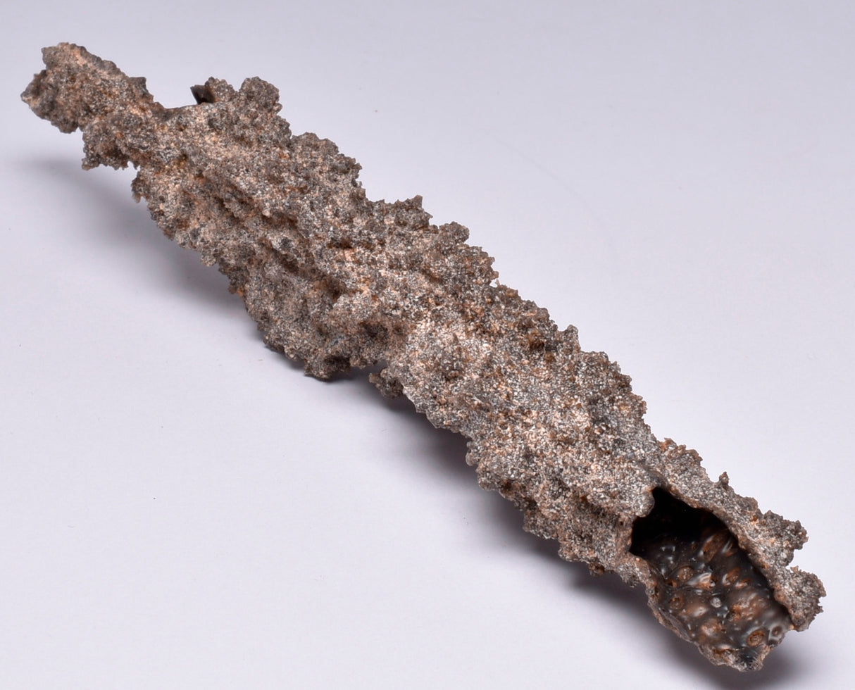 FULGURITE LIGHTNING STRIKE GLASS MOROCCO MT12