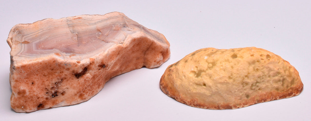 2 x AGATE CREEK, High Grade Polished AGATE Halves, AUSTRALIA S223