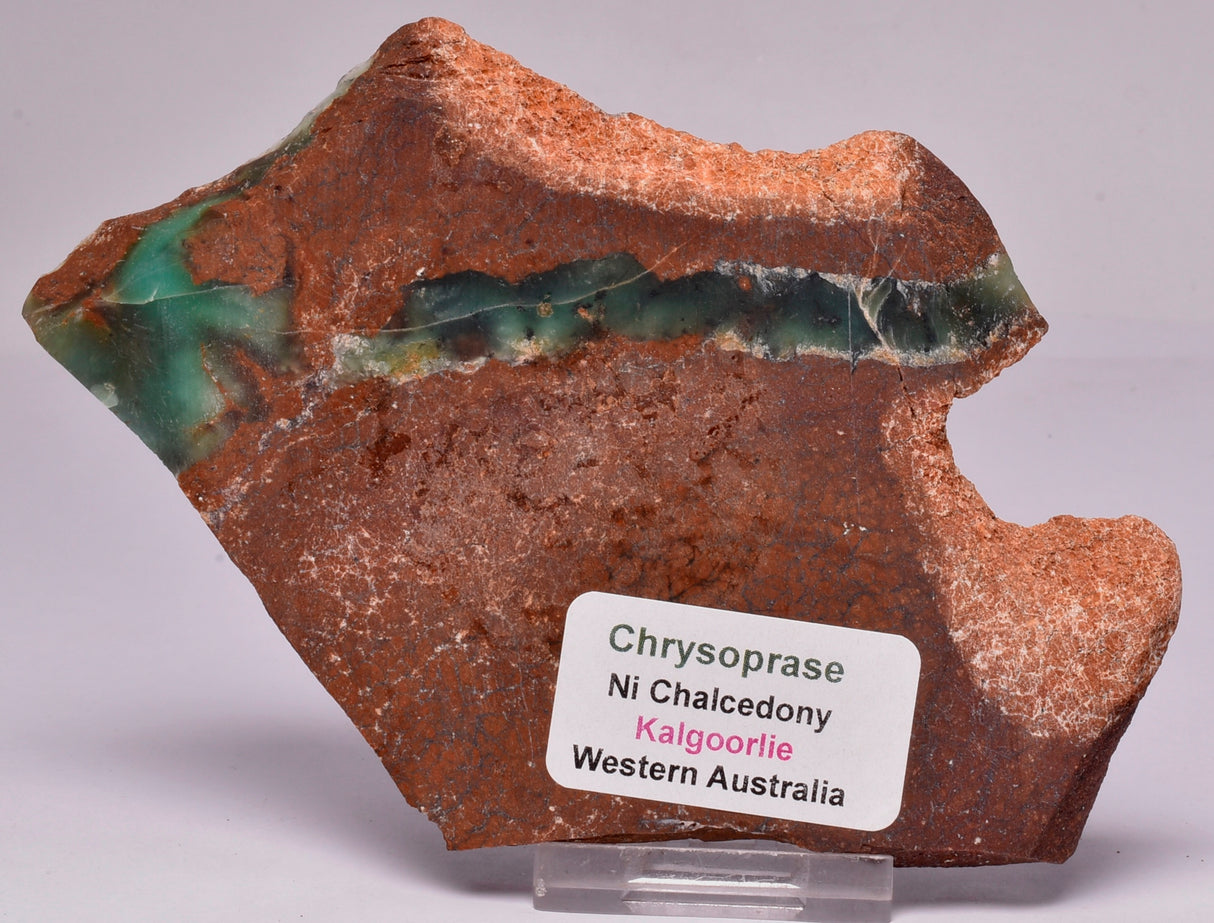 CHRYSOPRASE POLISHED SLICE S779