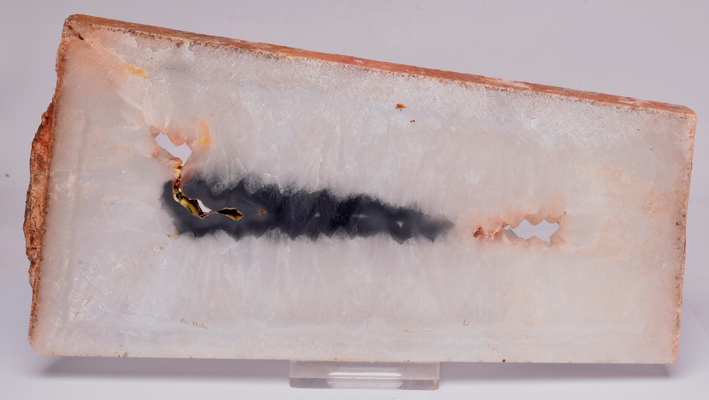 POLYHEDRAL AGATE SLICE, BRAZIL S328
