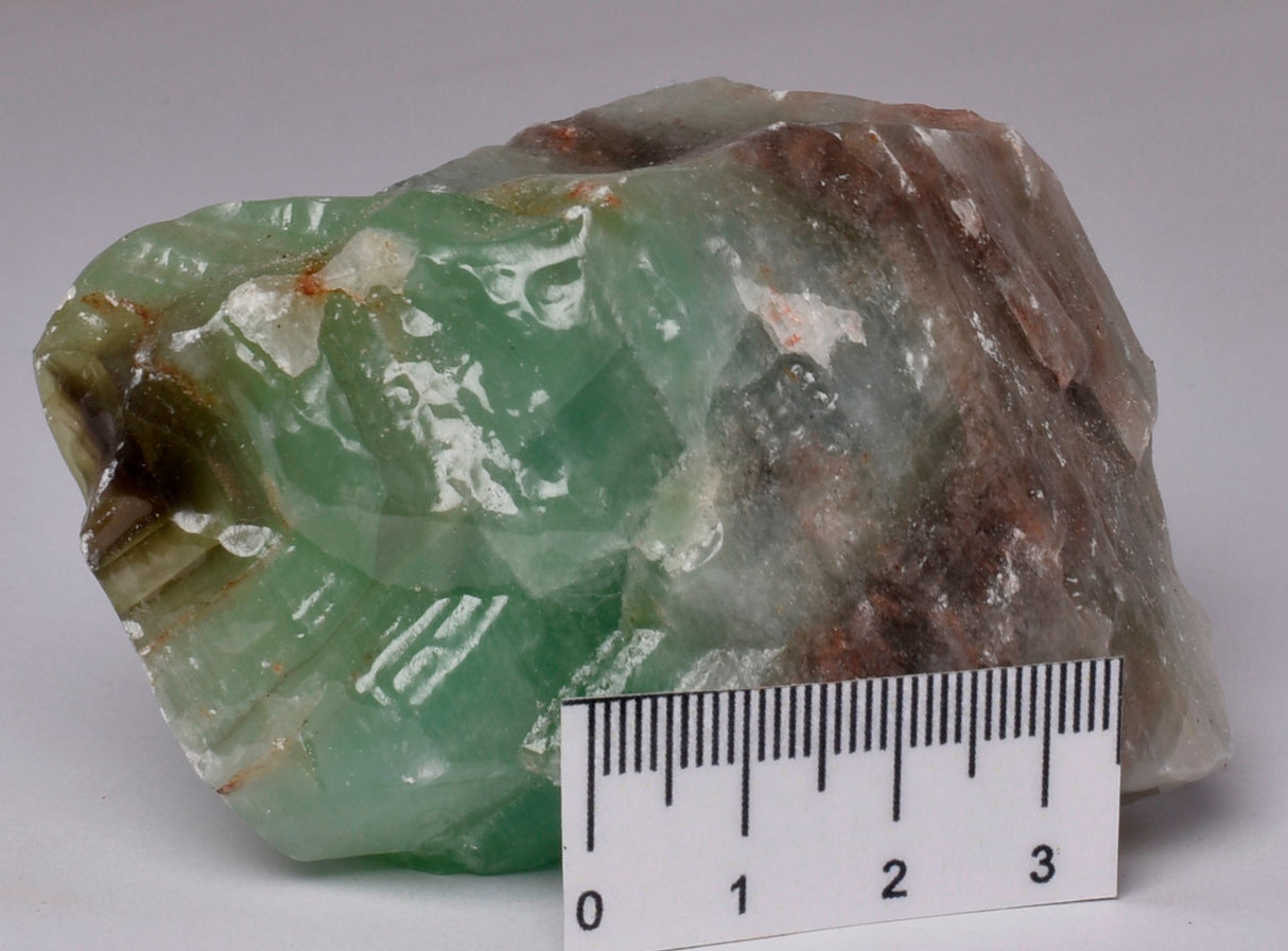 GREEN CALCITE CRYSTAL IN NATURAL FORM P35