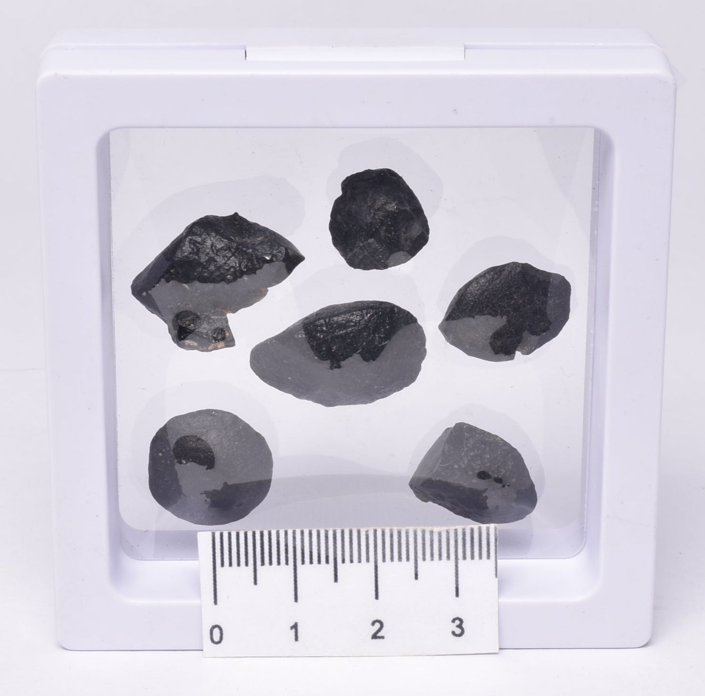 6 x AUSTRALITE, METEORITE FROM SOUTH AUSTRALIA MT128