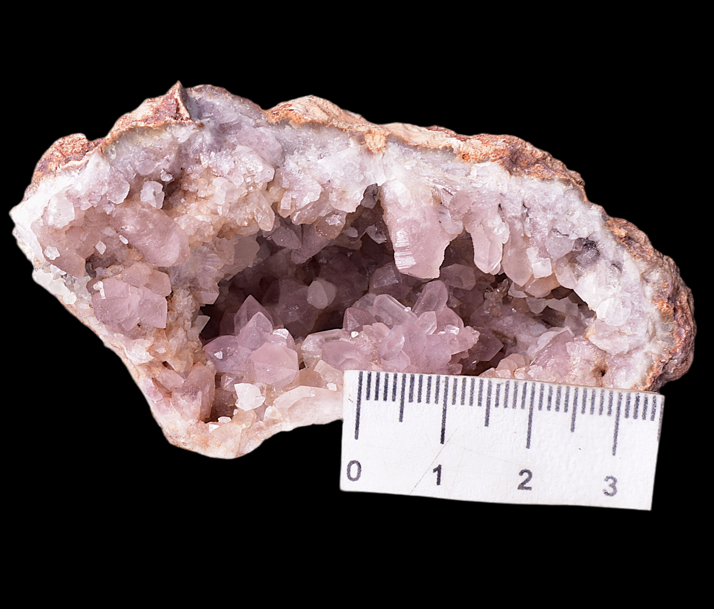 PINK AMETHYST CLUSTER GEODE, Argentina P320