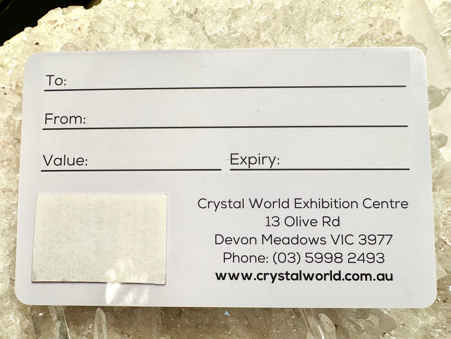 In Store Gift Card $80