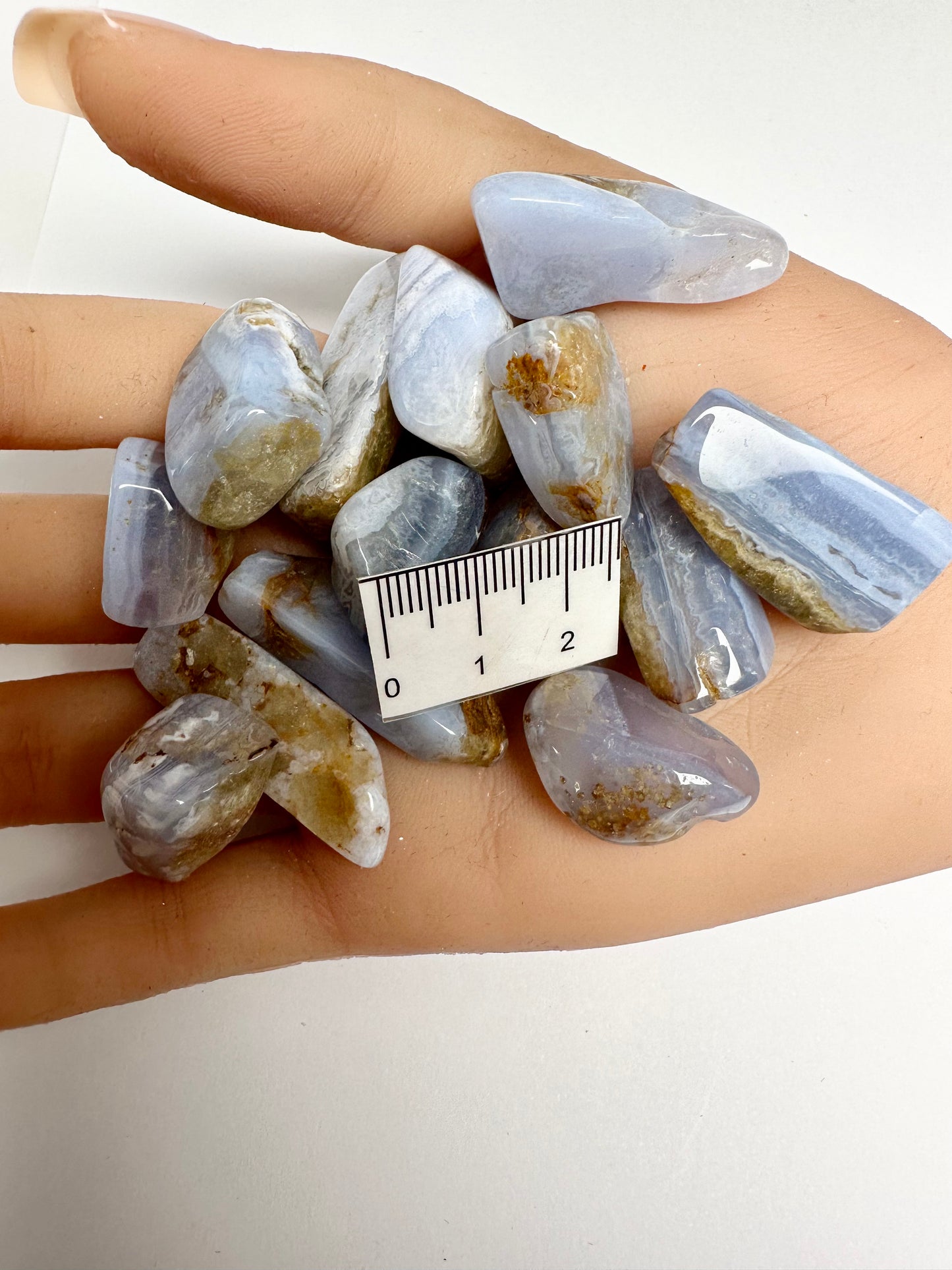 BLUE LACE AGATE TUMBLE T97