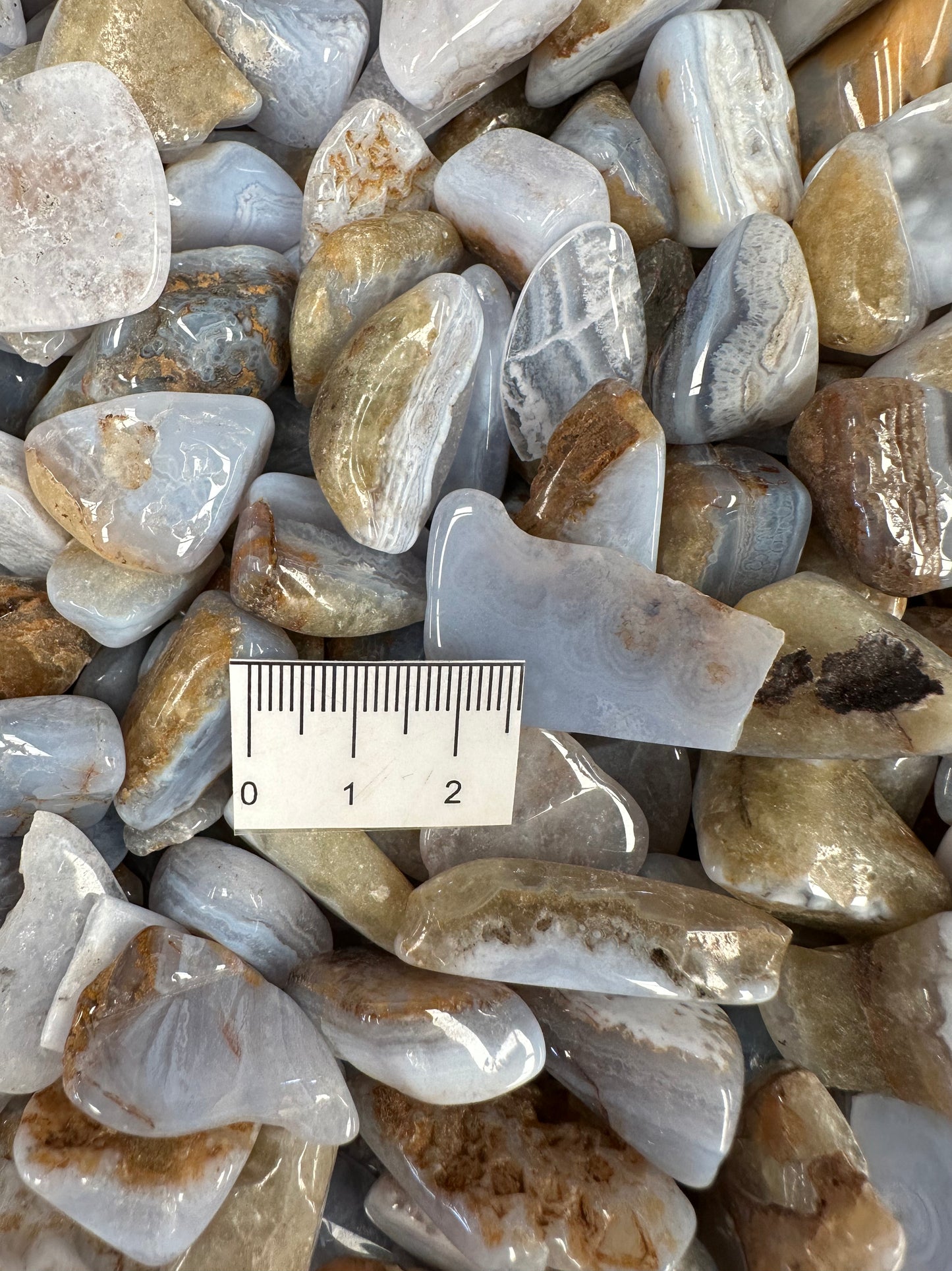 BLUE LACE AGATE TUMBLE T97