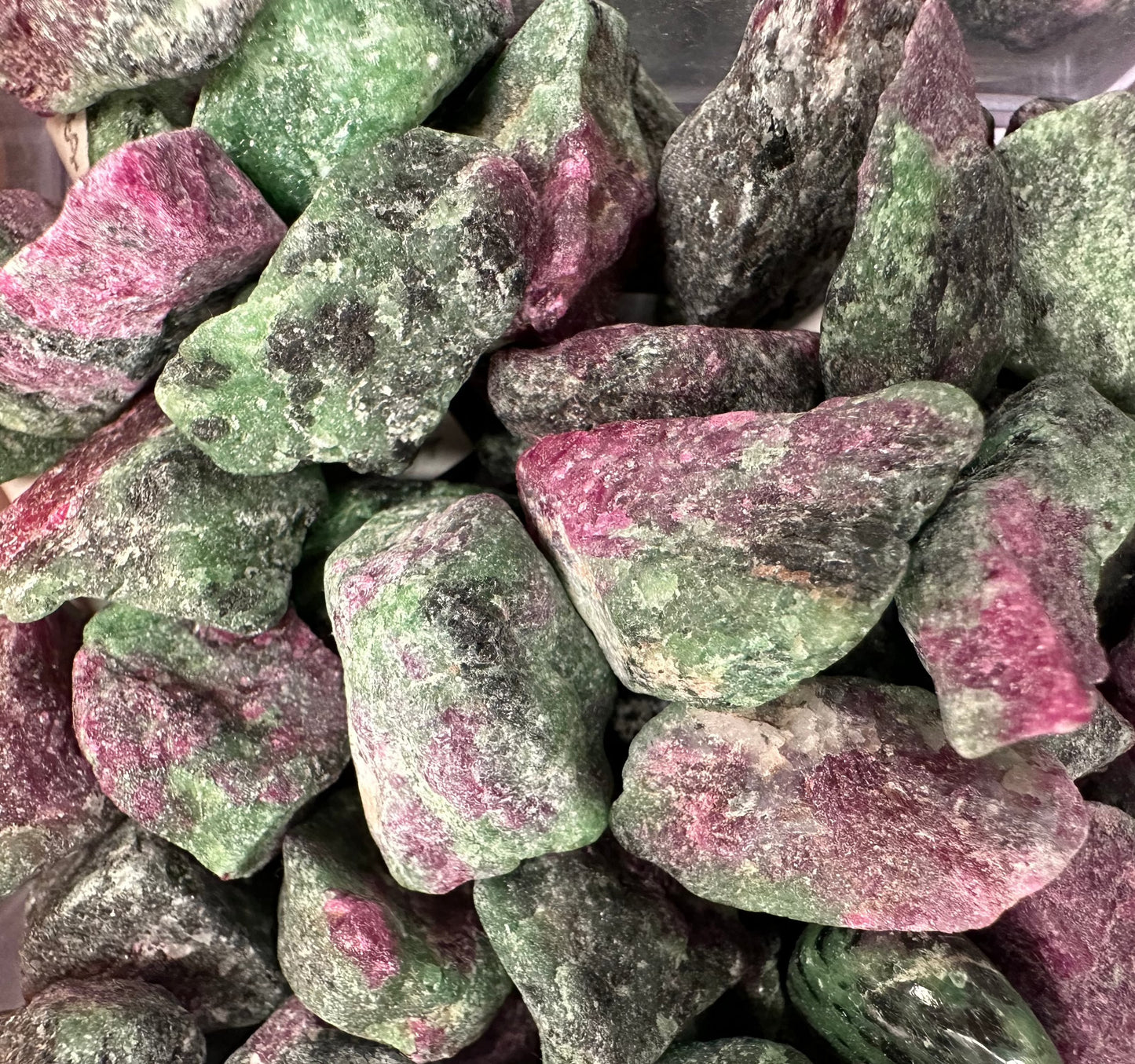 RUBY and ZOISITE CRYSTAL NATURAL T27