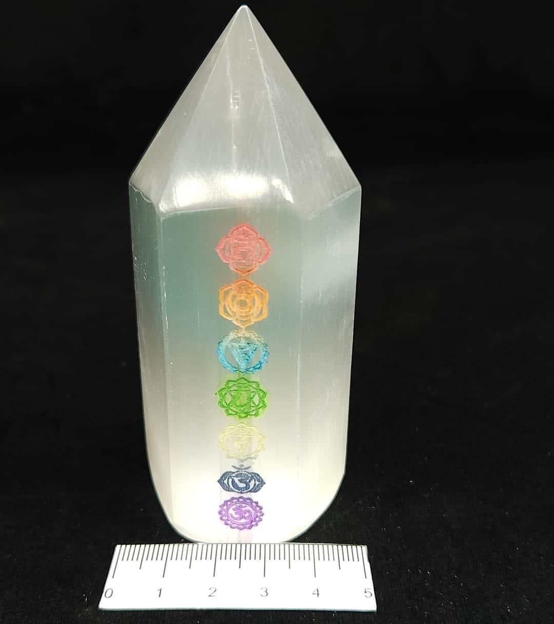 SELENITE CHAKRA POINT SE27