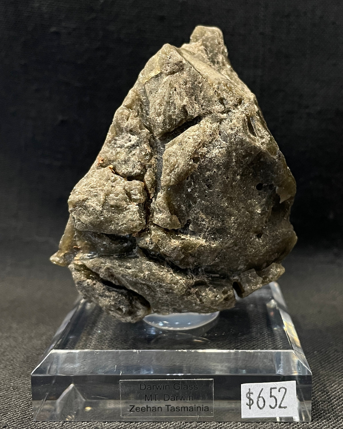 DARWIN GLASS IMPACTITE, Impact Melt, Australia IDG015