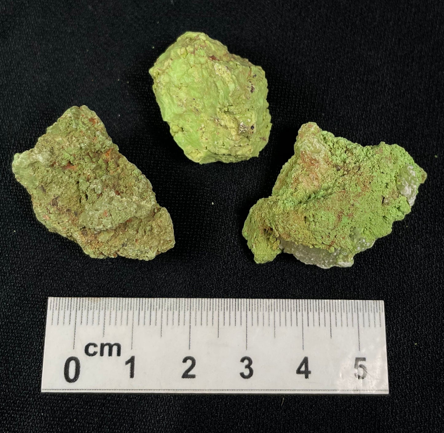 Gaspeite Rough from Australia (3 pieces) XRG005
