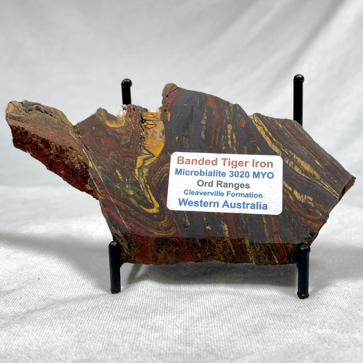 BANDED TIGER IRON MICROBIALITE, Archean, Australia ZBI001