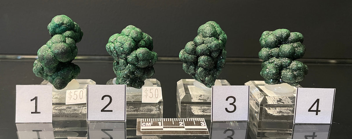 BOTRYOIDAL VELVET MALACHITE, Democratic Republic of the Congo IVM005-8