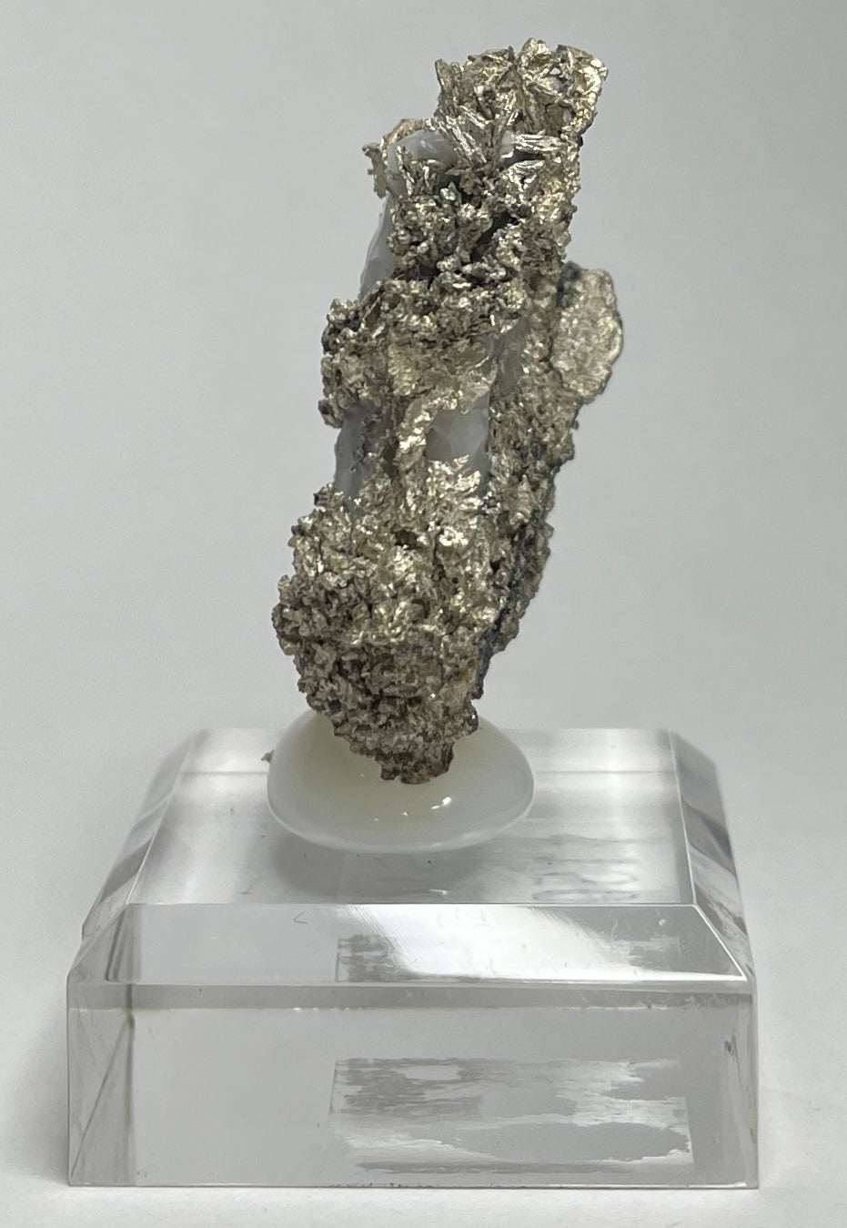 SILVER ON CALCITE, Morocco ISI022