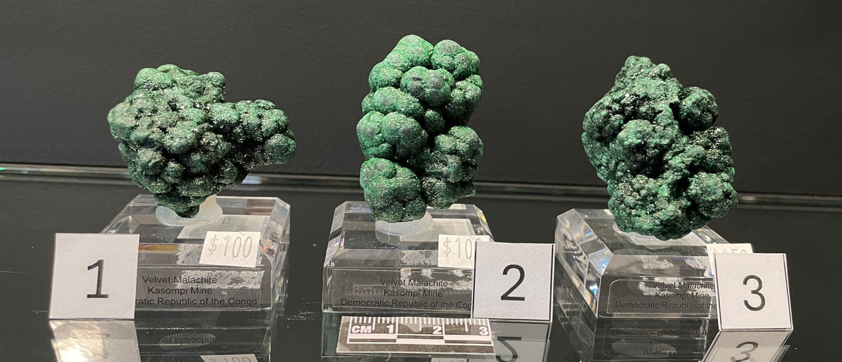 BOTRYOIDAL VELVET MALACHITE, Democratic Republic of the Congo IVM016-18