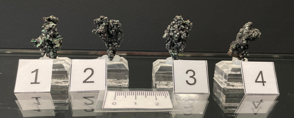 MALACHITE ON NATIVE COPPER, Australia IMC013-16