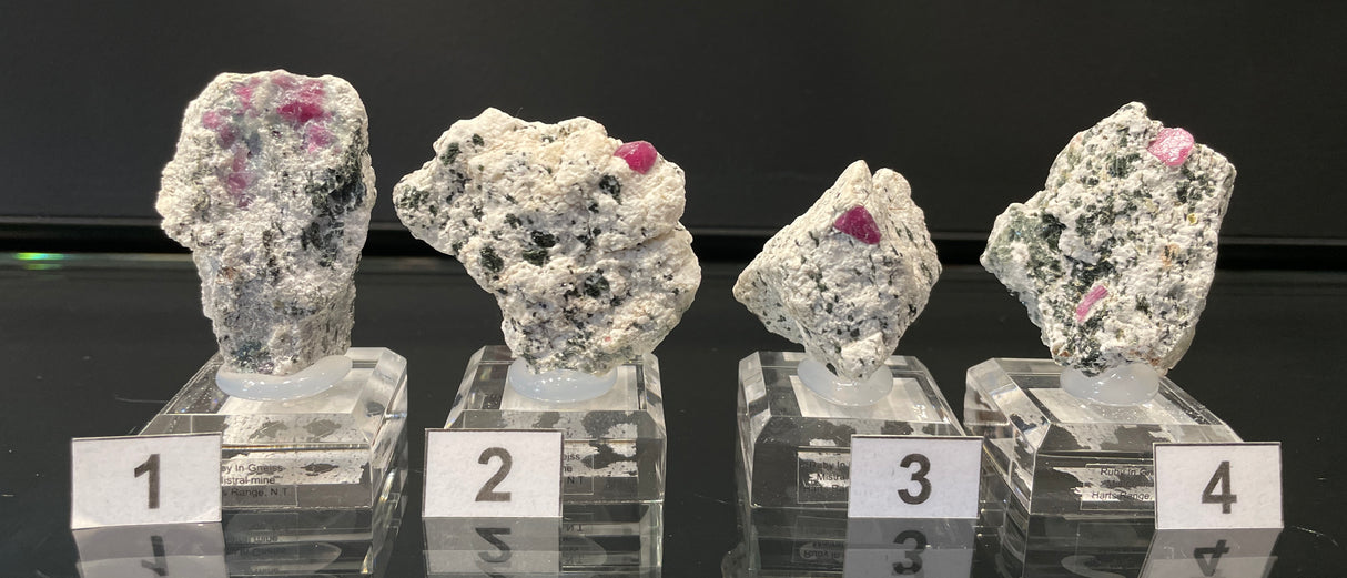 RUBY IN GNEISS, Australia IRG030-33
