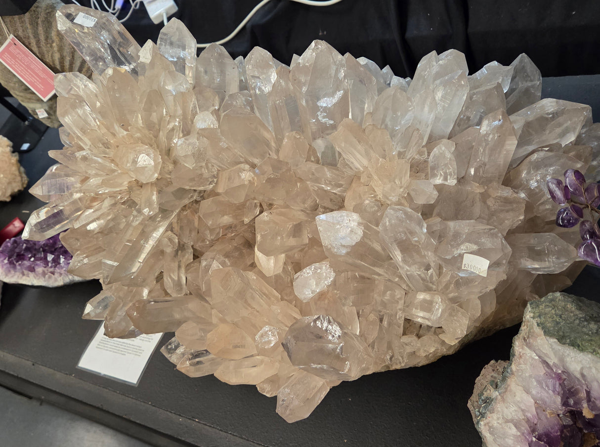 QUARTZ CLUSTER WITH PHANTOM POINTS RBQCP