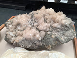 Crystal Cluster Calcite and Marcasite