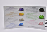 WELLBEING CRYSTAL TUMBLE KIT 7 CRYSTALS CX5