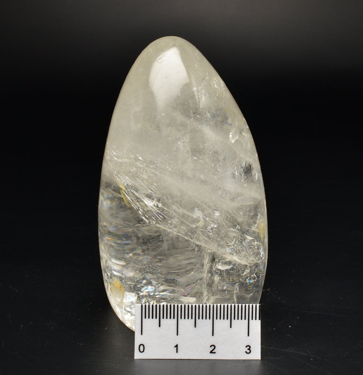 CLEAR QUARTZ FREEFORM P566