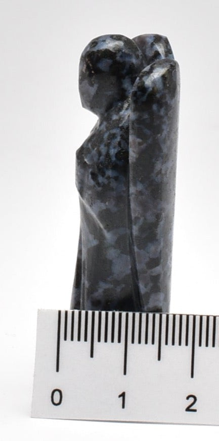 ASSORTED CRYSTAL ANGEL CARVINGS P1100